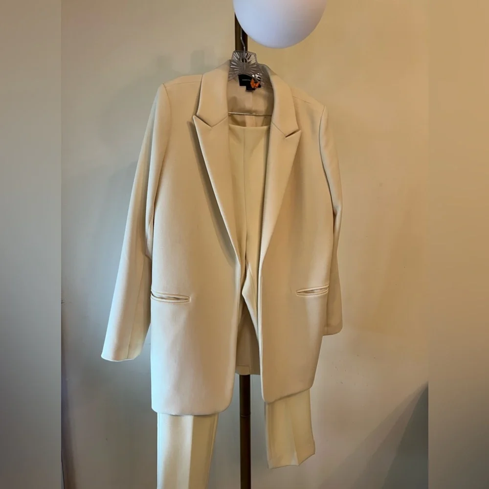 SOMETHING NAVY | Blazer+ Pants Canary Yellow Suit - Picture 2 of 11